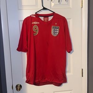 2007 Wayne Rooney England jersey